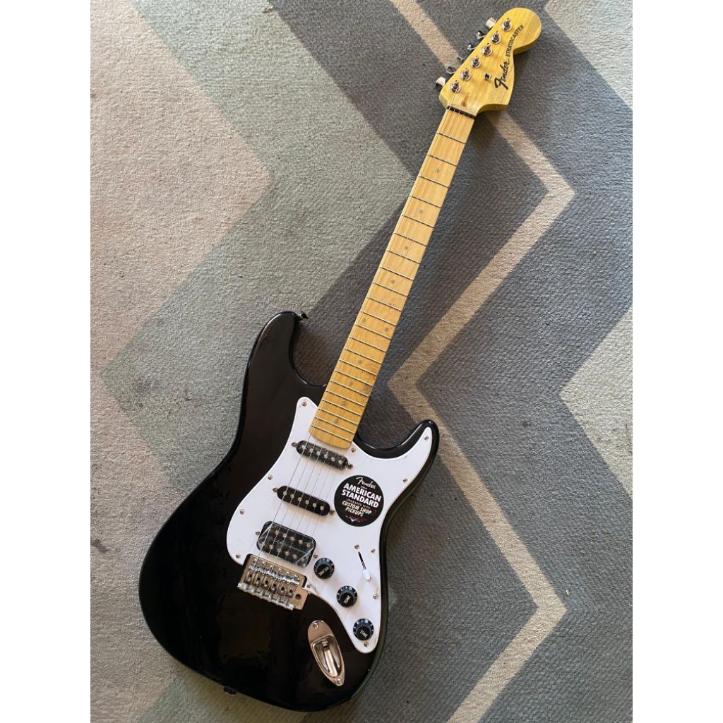 Fender Stratocaster black custom