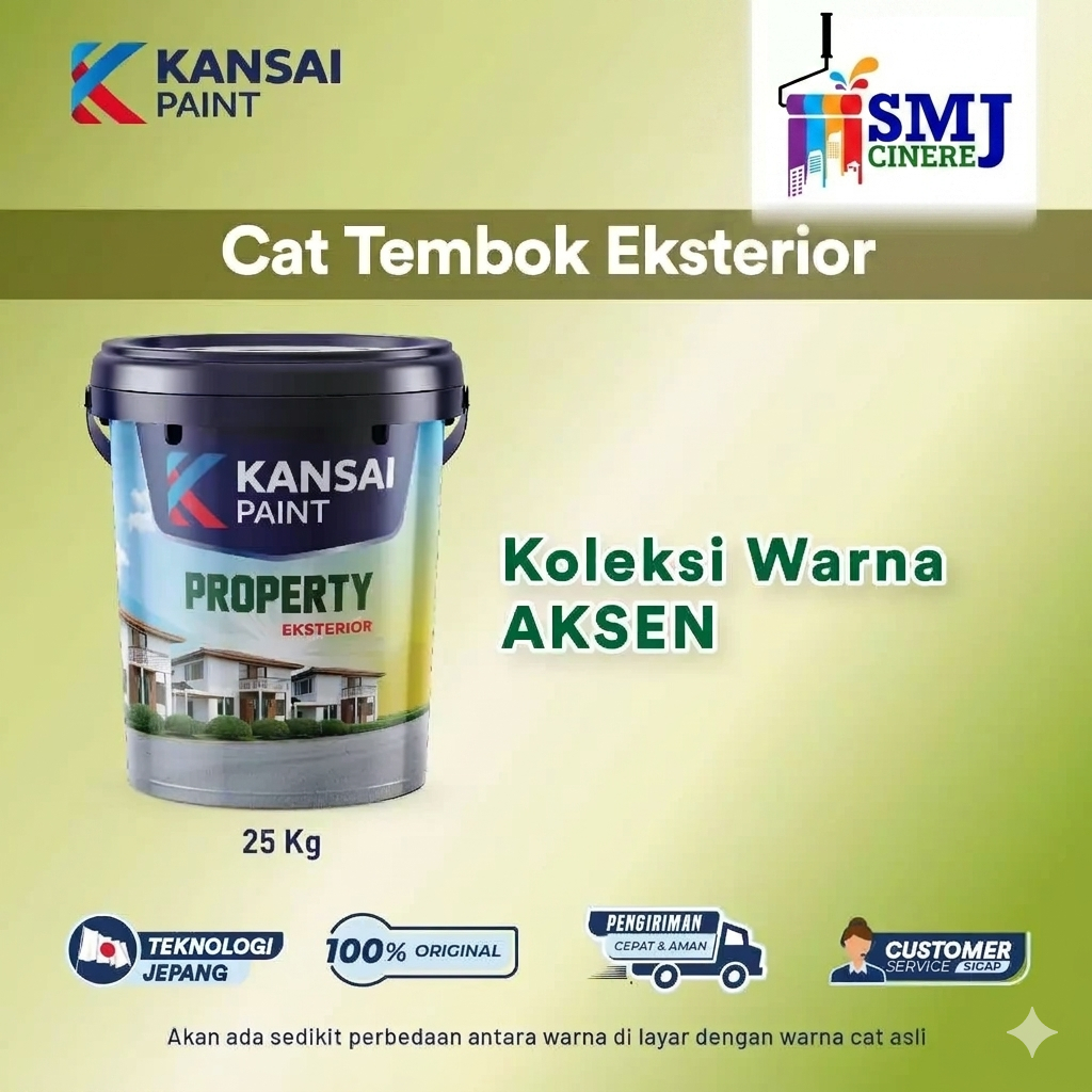 KANSAI PAINT-CAT PROPERTY EXTERIOR KEMASAN 25KG