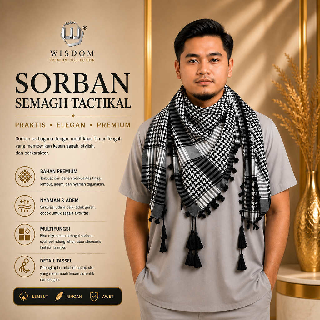Sorban Arab Rumbai Model Terbaru    Sorban Santri Keluaran Terbaru   Sorban Keren