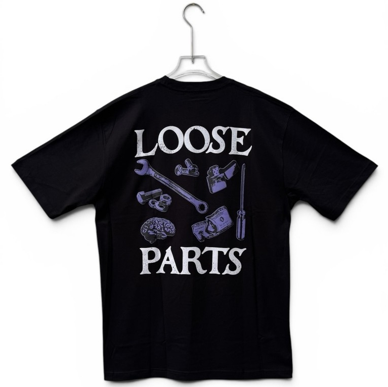 Loose Parts Bootleg Tshirt - Loose Parts | Kaos Bootleg Loose Parts | Katun, Sablon Plastisol, Nyama