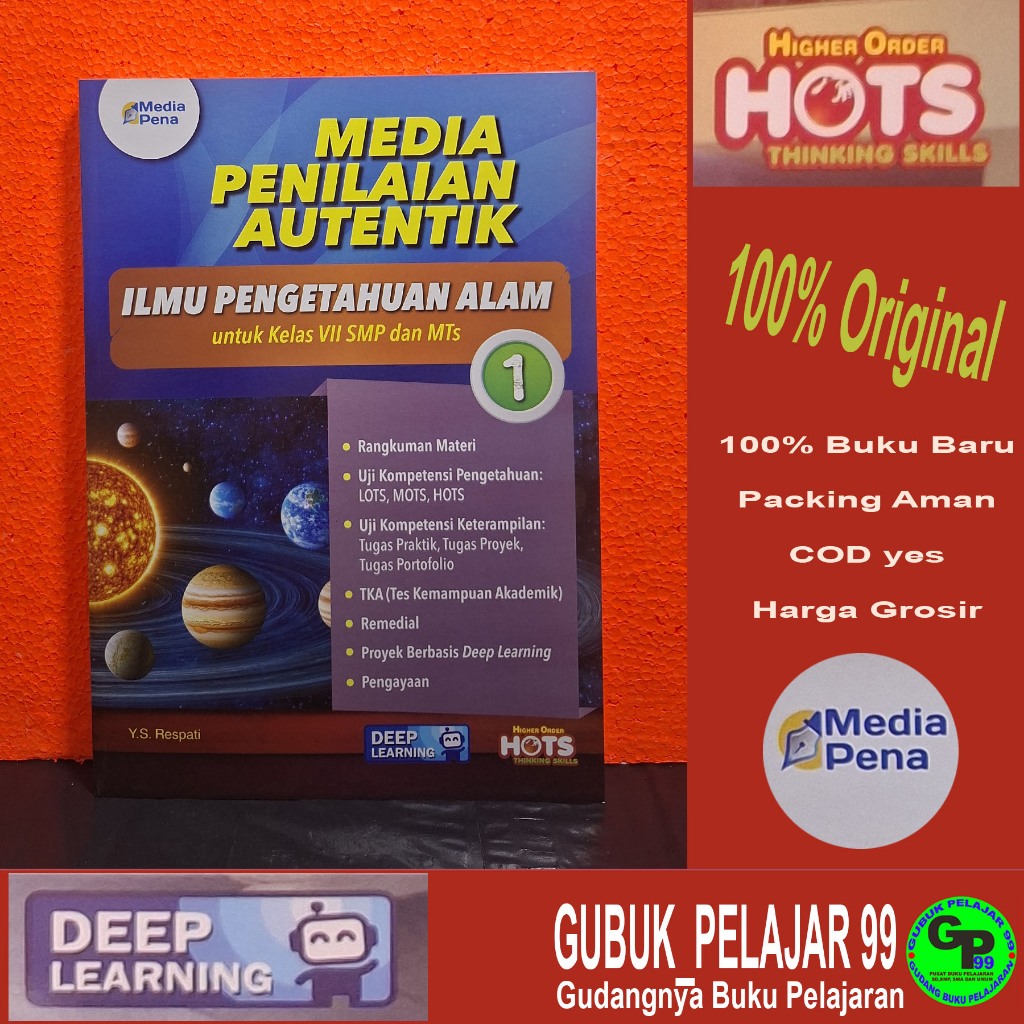 IPA KELAS 7 SMP/MTs DEEP LEARNING MEDIA PENA PT Tiga Serangkai 2026