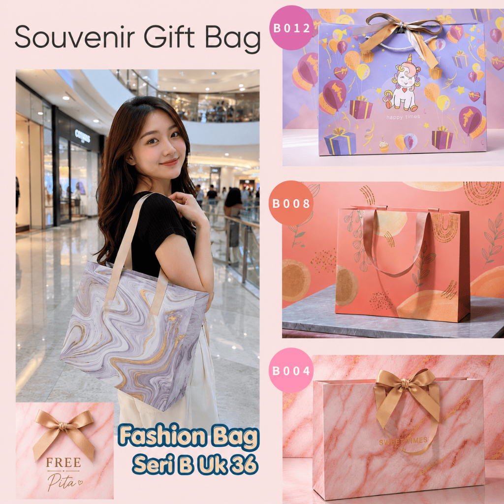 Tas Kertas Kraft Premium Paper Bag Kemasan Hadiah Gift Bag Totebag Kertas Custom Pabrik Lokal Grosir
