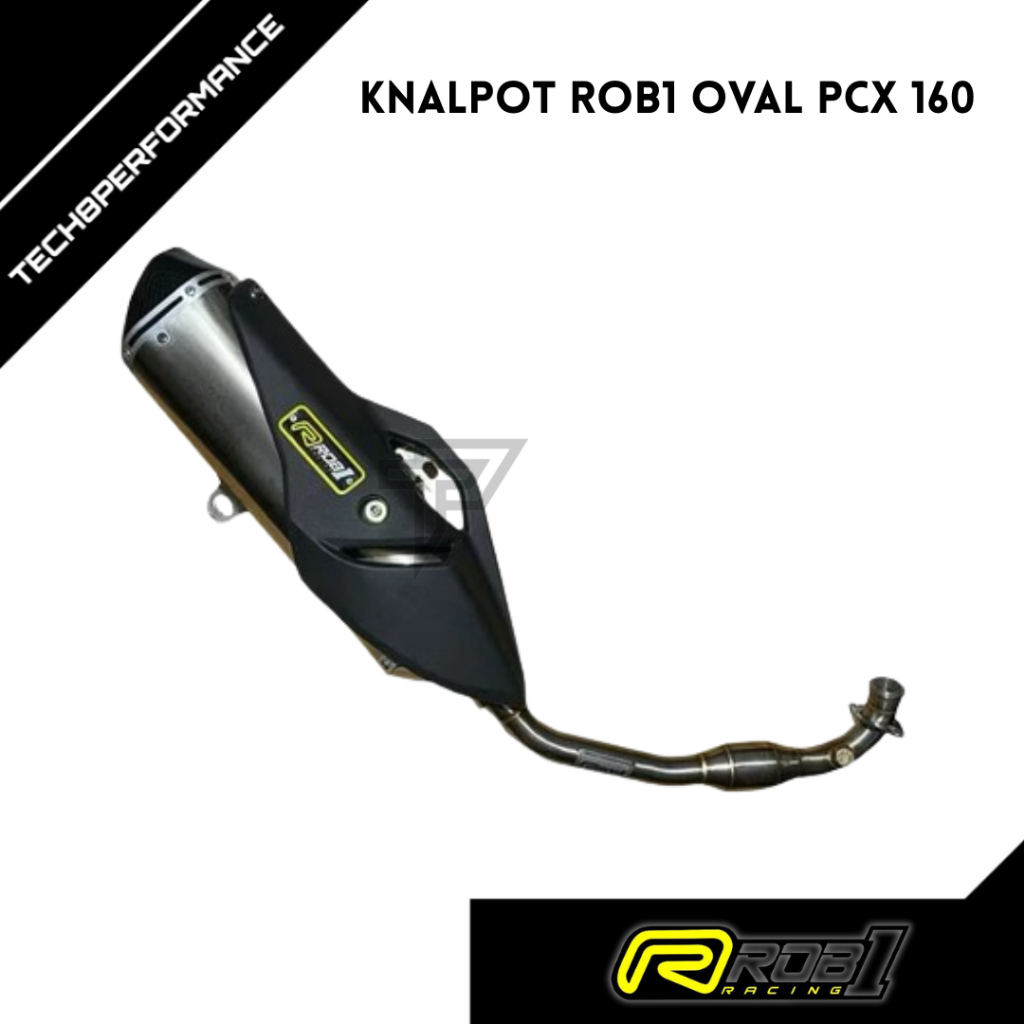 KNALPOT ROB1 PCX 160 OVAL
