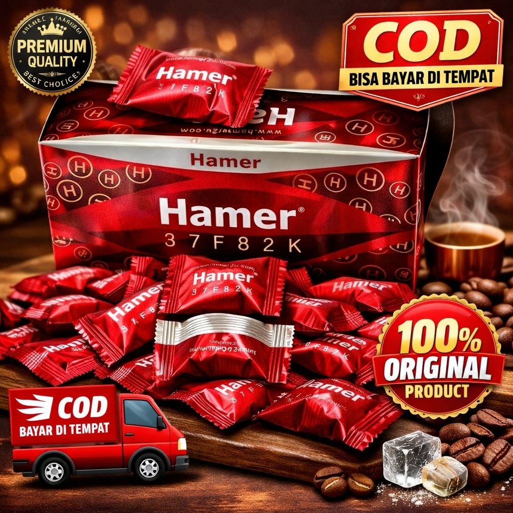 makanan permen hamer candy asli isi 30