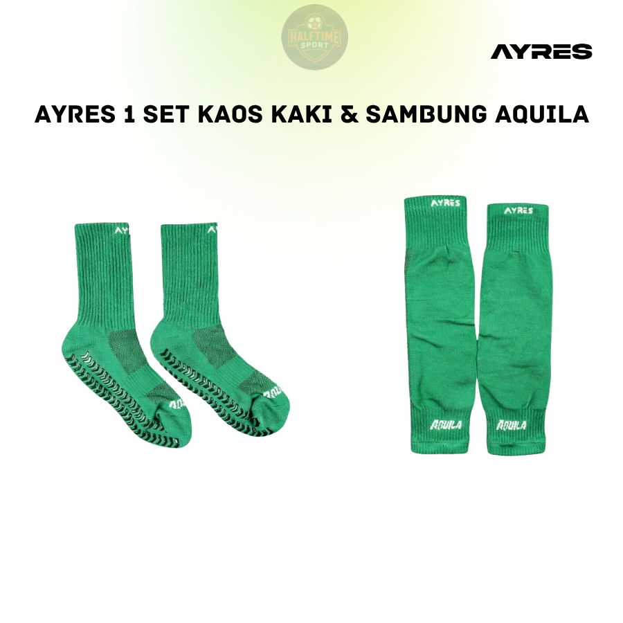 AYRES 1 Set Paket kaos Kaki Pendek Aquila Dan Sambung Aquila Kaos kaki Sambungan Ayres Aquila Origin
