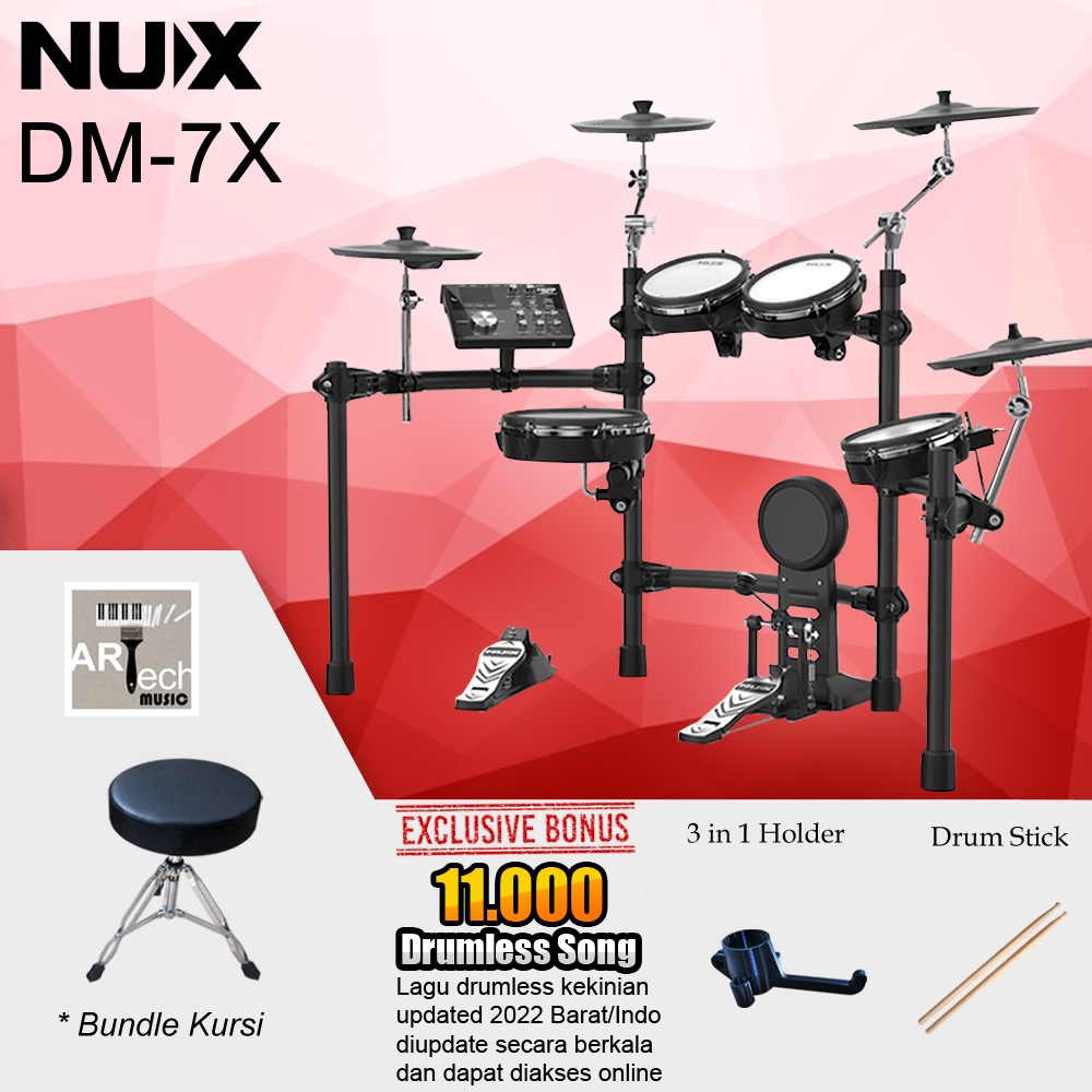 Drum Elektrik NUX DM 7X / DM7X / DM7 X Electric Drum