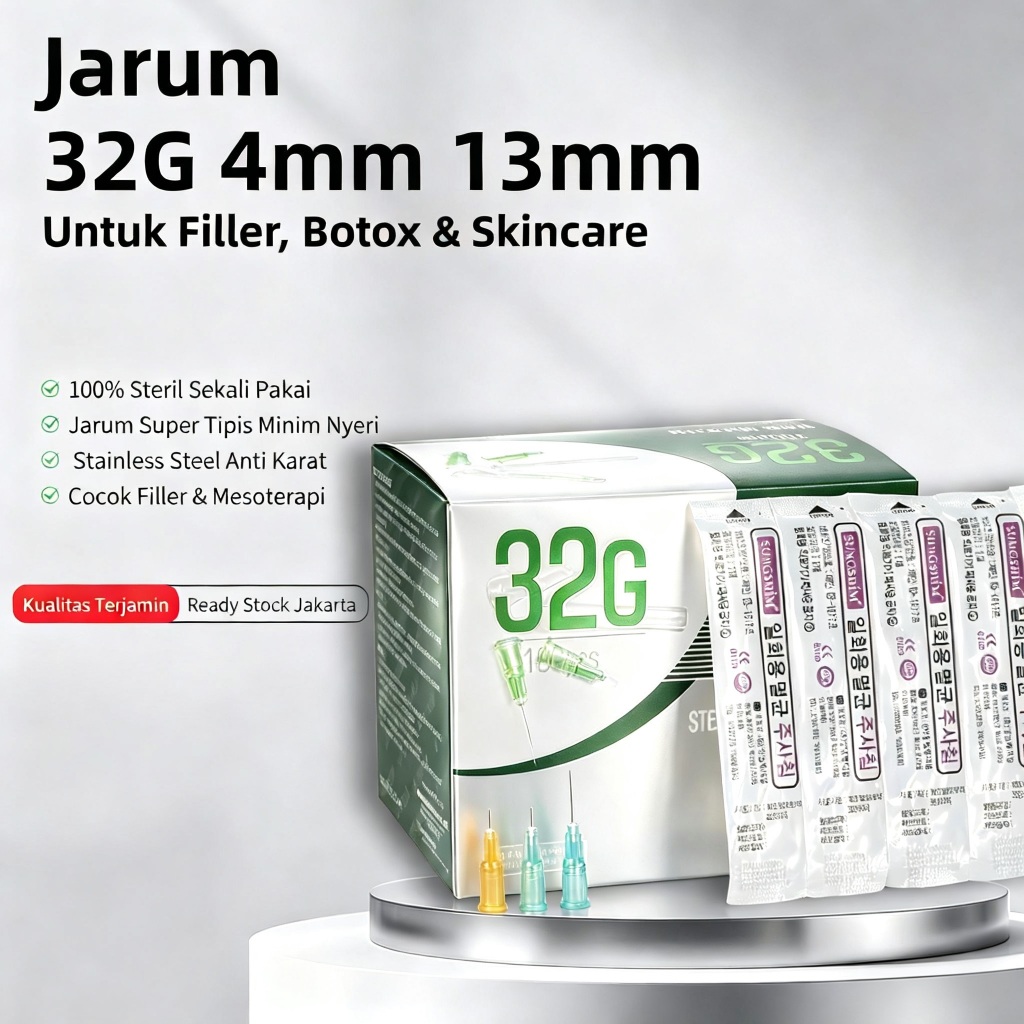 Sungshim 32G x 4mm 13mm Jarum Meso | Meso Needle ECER