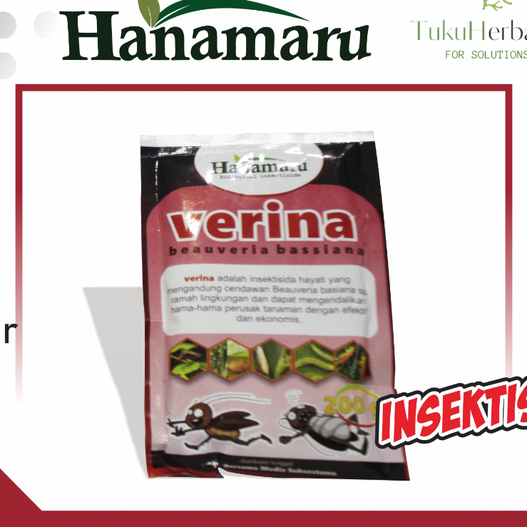 VERINA - PESTISIDA HANAMARU - INSEKTISIDA PENGUSIR HAMA TANAMAN