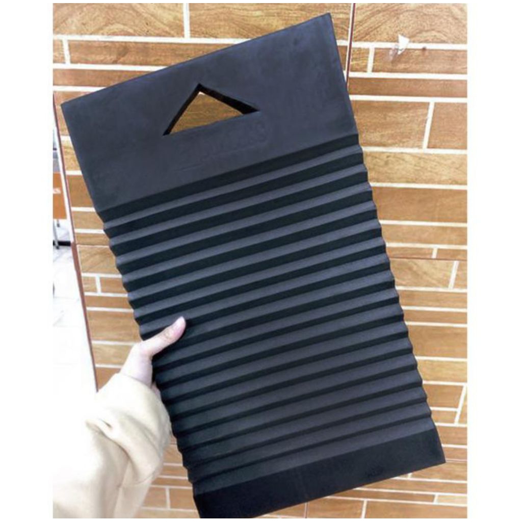 Papan cuci baju karet/ Papan Penggilesan Karet/ Papan Cuci Busa Hitam