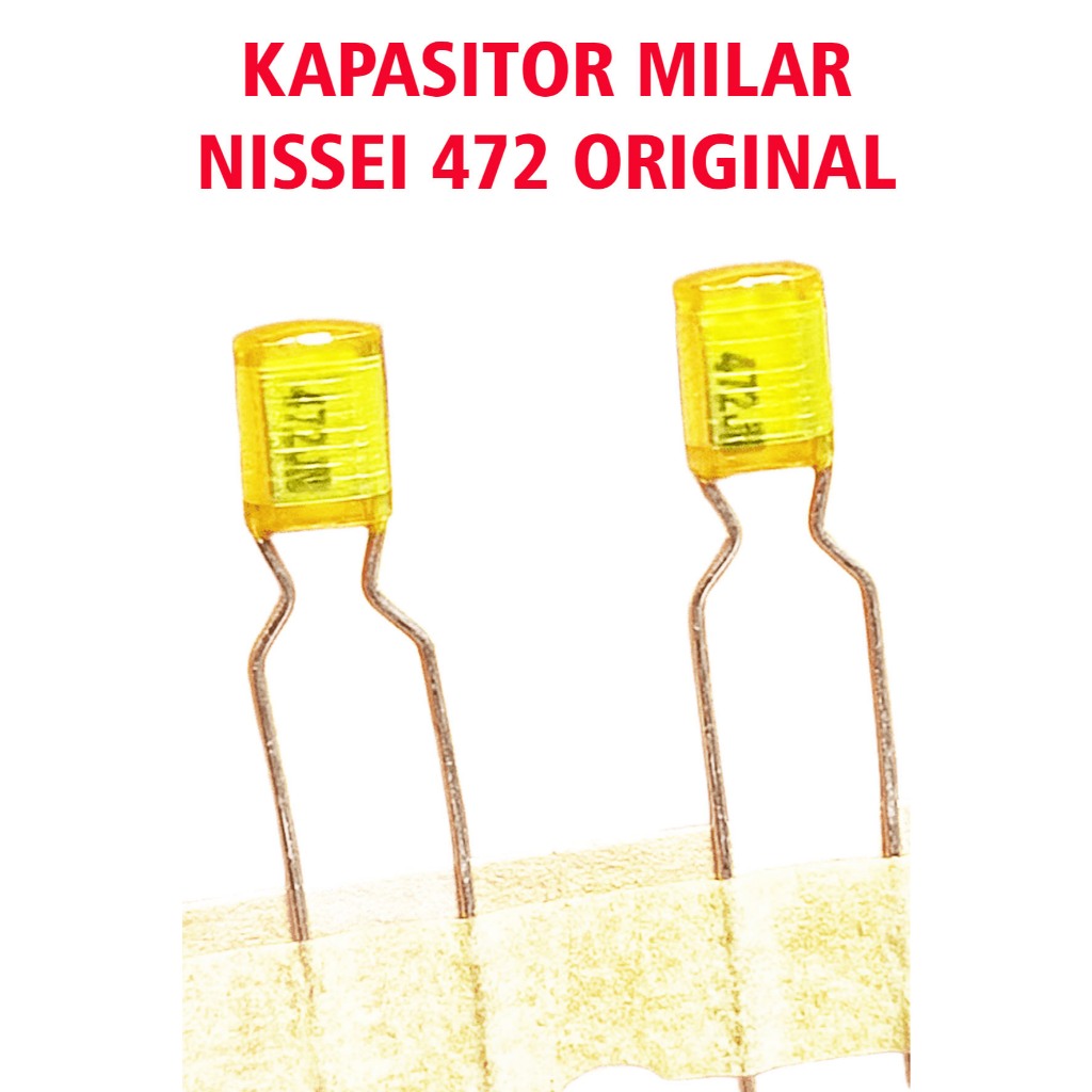 kapasitor kuning nissei 472 original