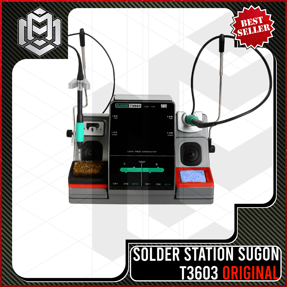 Solder Station SUGON T3602 Free Mata Solder JBC C115 ATAU C210 Original / Solder Station Sugon T3602