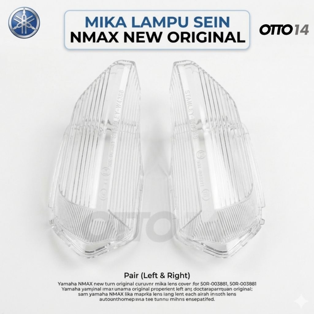 Mika Lampu Sein Nmax New 155 Original 2021 2024 - mika lampu sen depan yamaha Nmax new ori