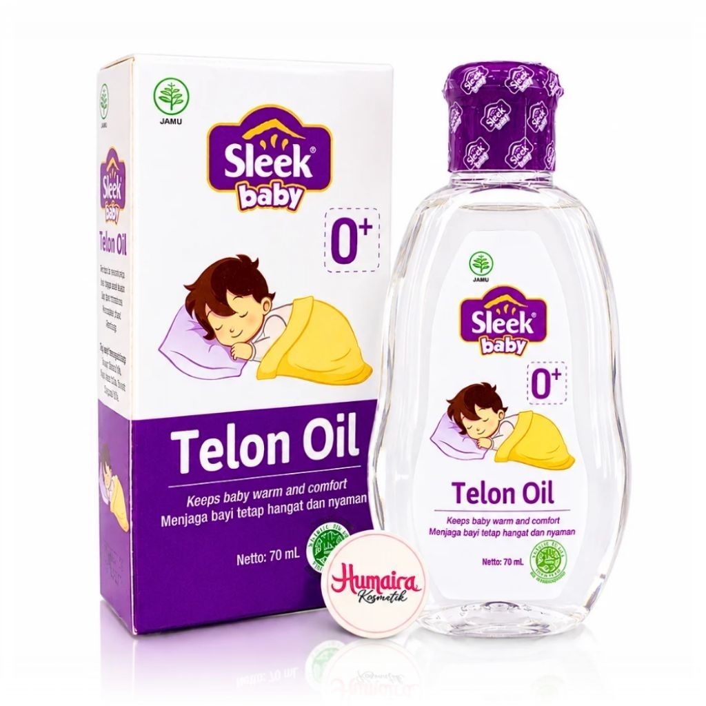 Minyak Telon Sleek Baby Telon Oil 70ml