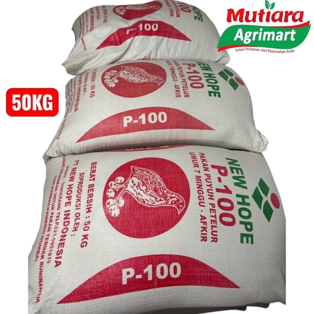 PAKAN PUYUH PETELUR NEWHOPE P-100 KARUNGAN @50KG