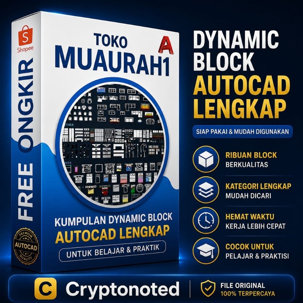 Kumpulan Dynamic Block for Autocad untuk belajar