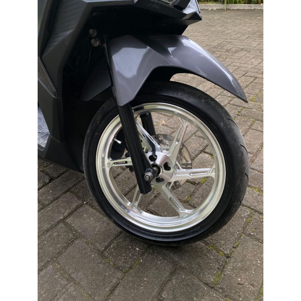 Velg CNC RCB ct600 + Mp27 depan belakang like new