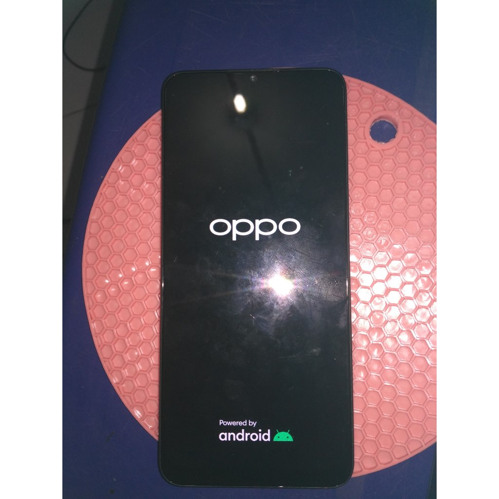 [SECOND] LCD FULLSET + FRAME OPPO A15 Copotan Original