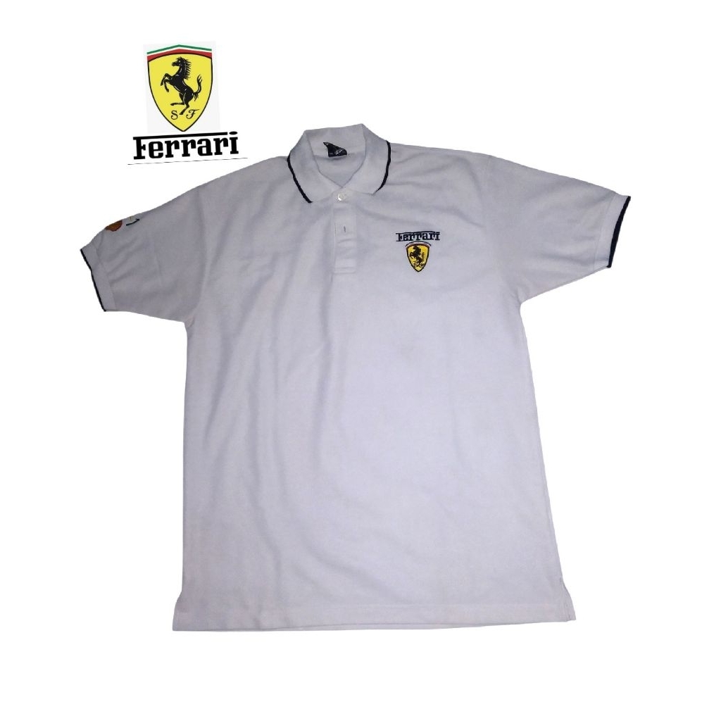 kaos kerah FERRARI