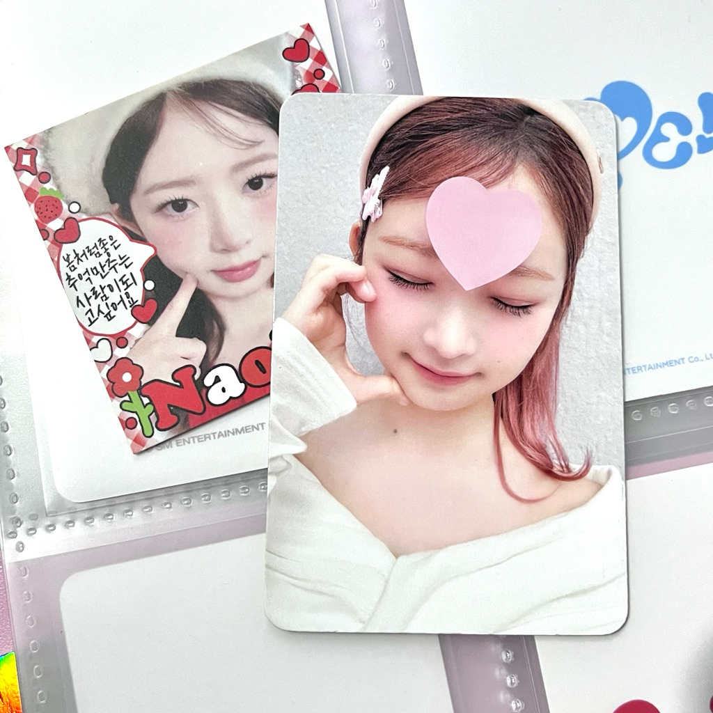 OFFICIAL PHOTOCARD REI IVE POB SSQ SG23 NAOI REI IVE
