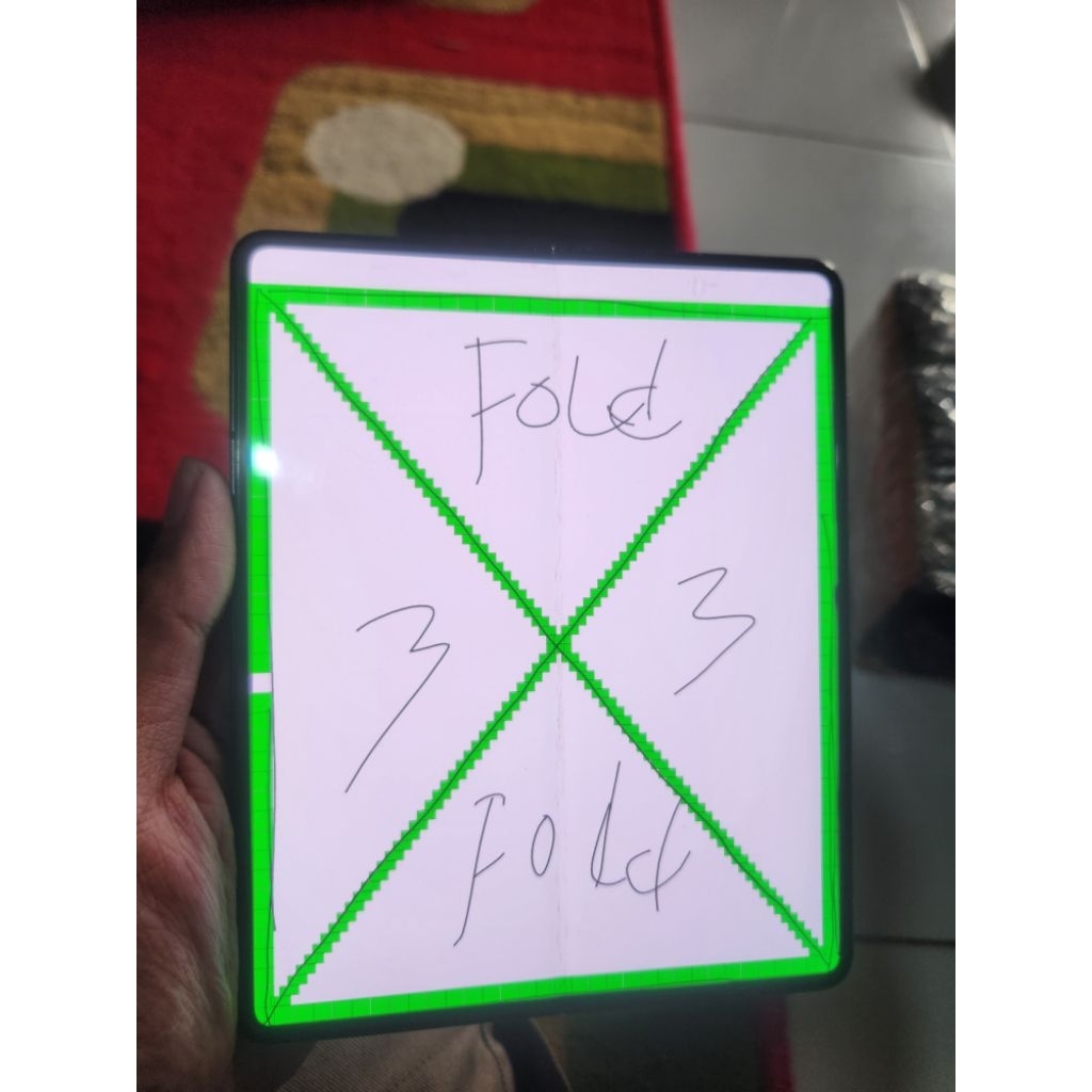 lcd samsung z fold 3 sett frame