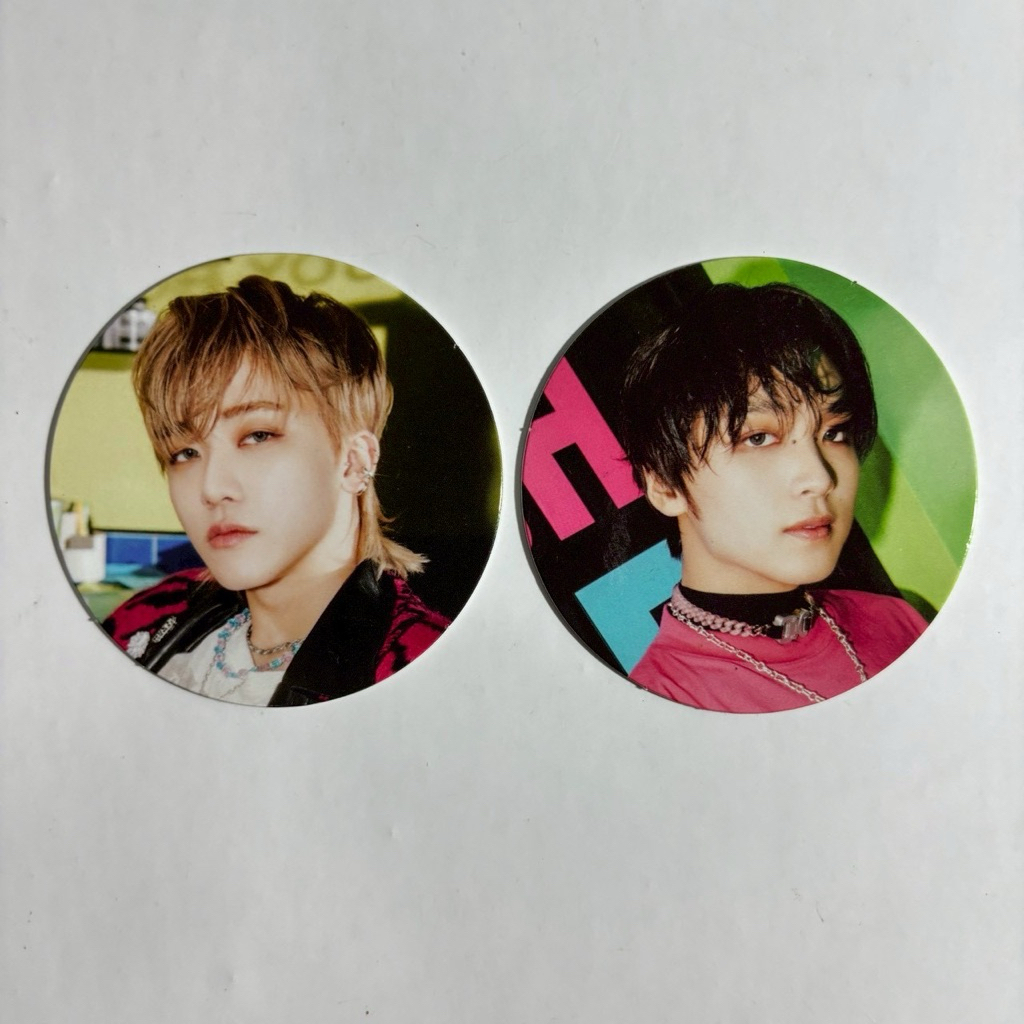 CIRCLE CARD HAECHAN JAEMIN GLITCH MODE NCT DREAM OFFICIAL CC PC PHOTOCARD BULAT