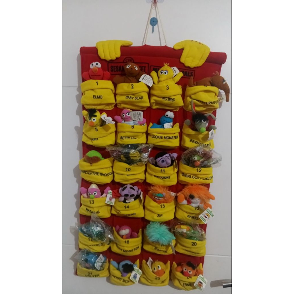 Sesame Street Fullset Original McD / Boneka Sesame Street Limited Edition 1999