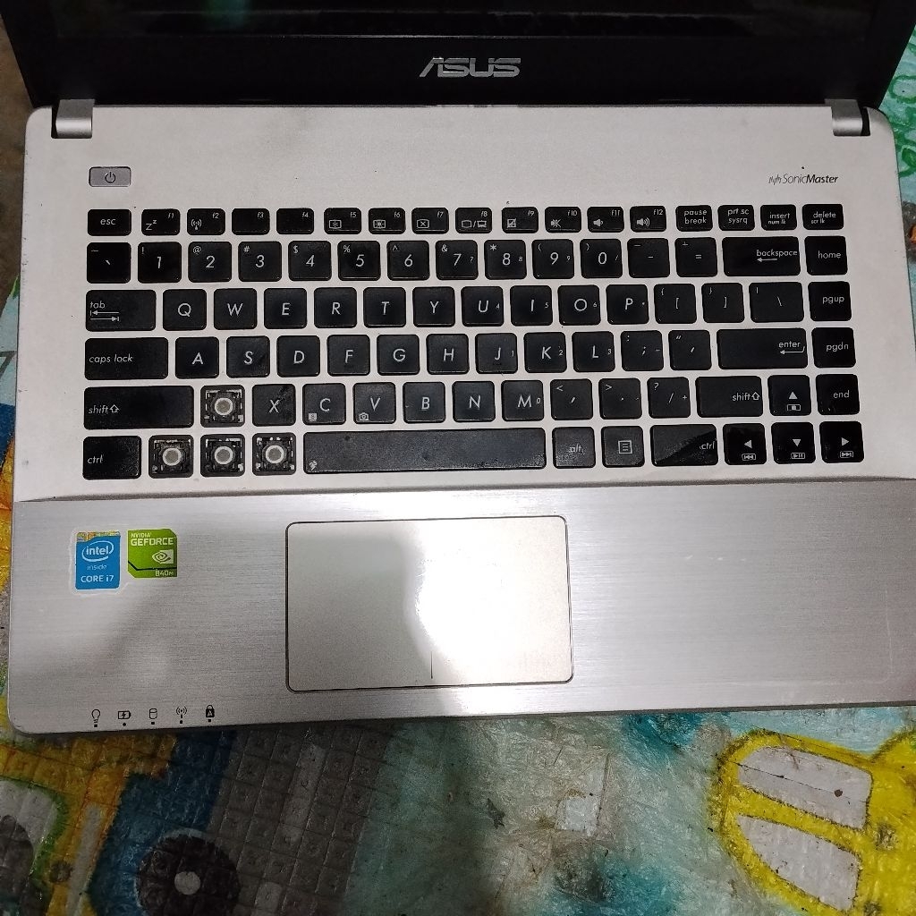 Casing Kesing Palmrest Frame keyboard Asus A450J X450J