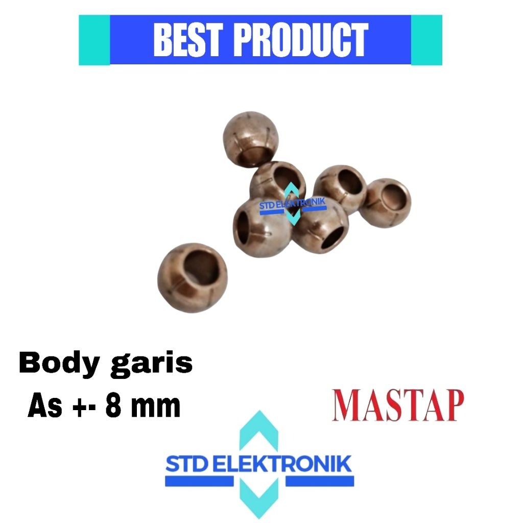 Bosing kipas angin MASTAP diameter 8 mm garis - Bos kipas angin - Boshing kipas angin MASTAP 12 inch