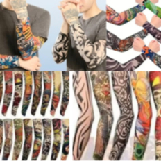 MANSET LENGAN MOTIF TATO ISI 3PASANG/ MANSET PRIA DAN WANITA / MANSET  TATO