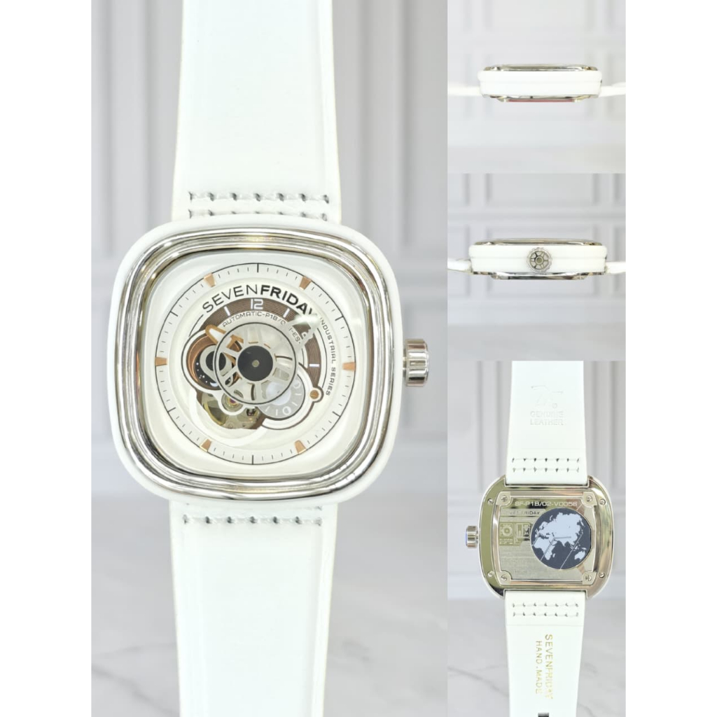 Jam tangan SevenFriday P-Series P1B/02 Automatic with NFC Fullset box