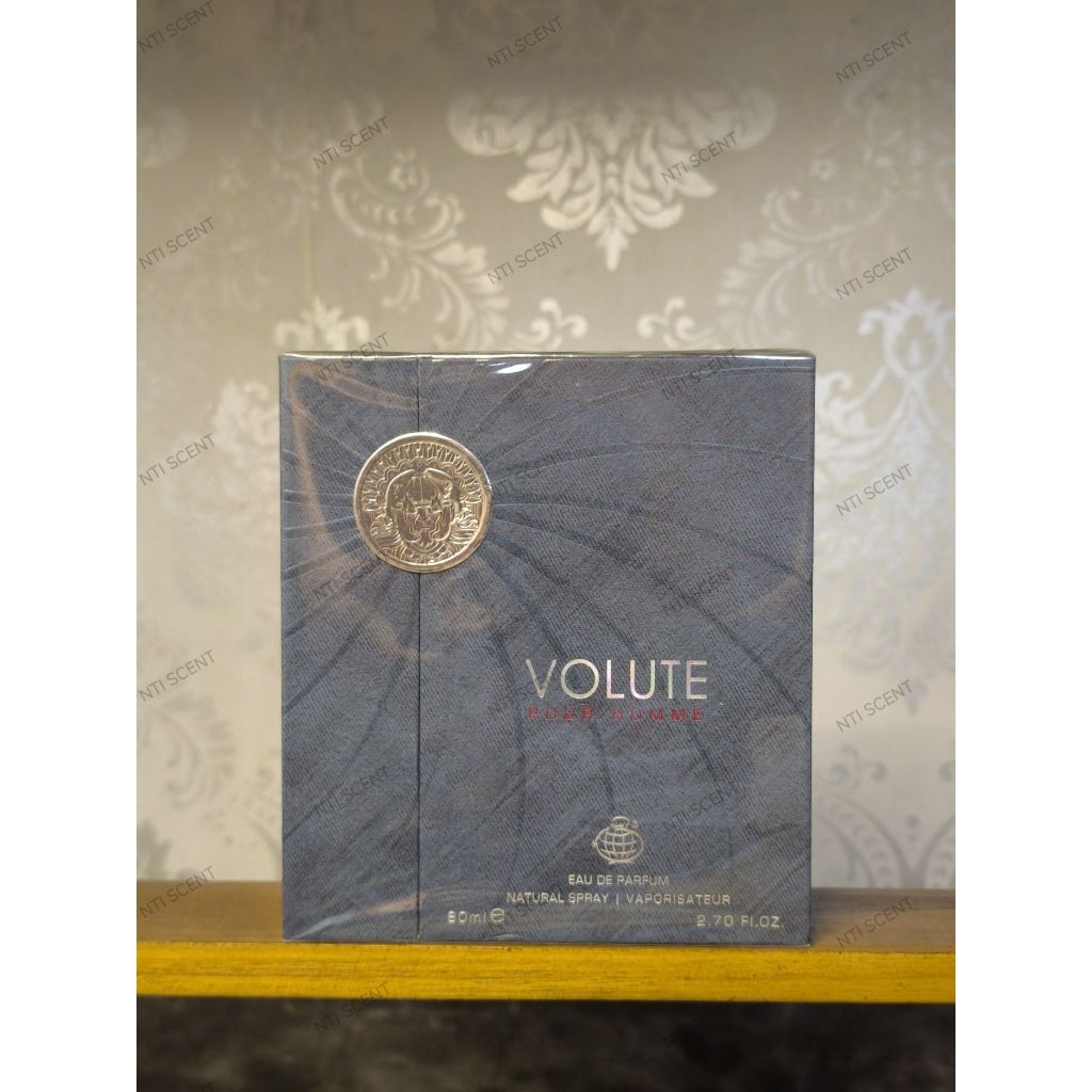 FRAGRANCE WORLD VOLUTE POUR HOMME DUPE VERSACE EROS BNIB
