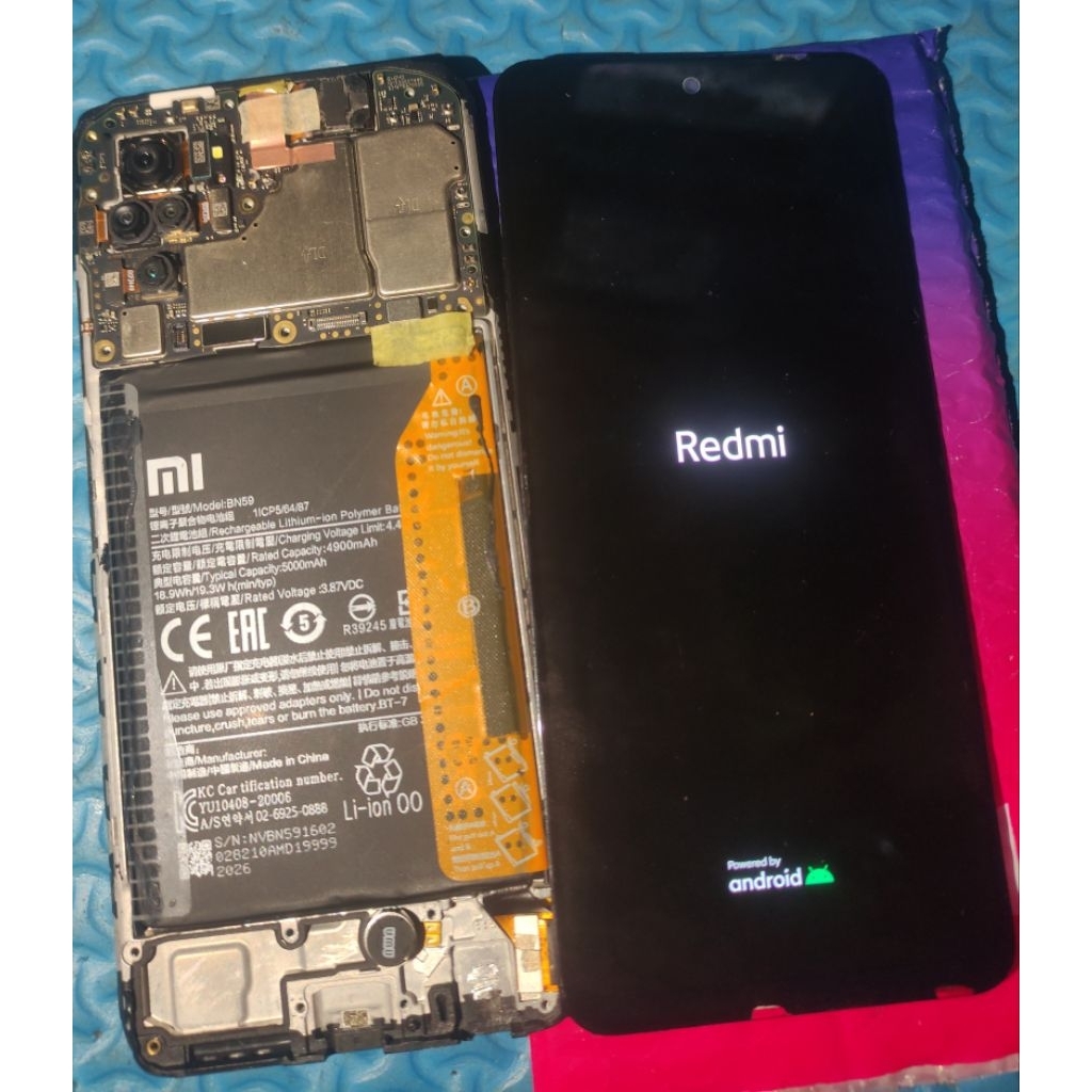 LCD Redmi Note 10S Copotan