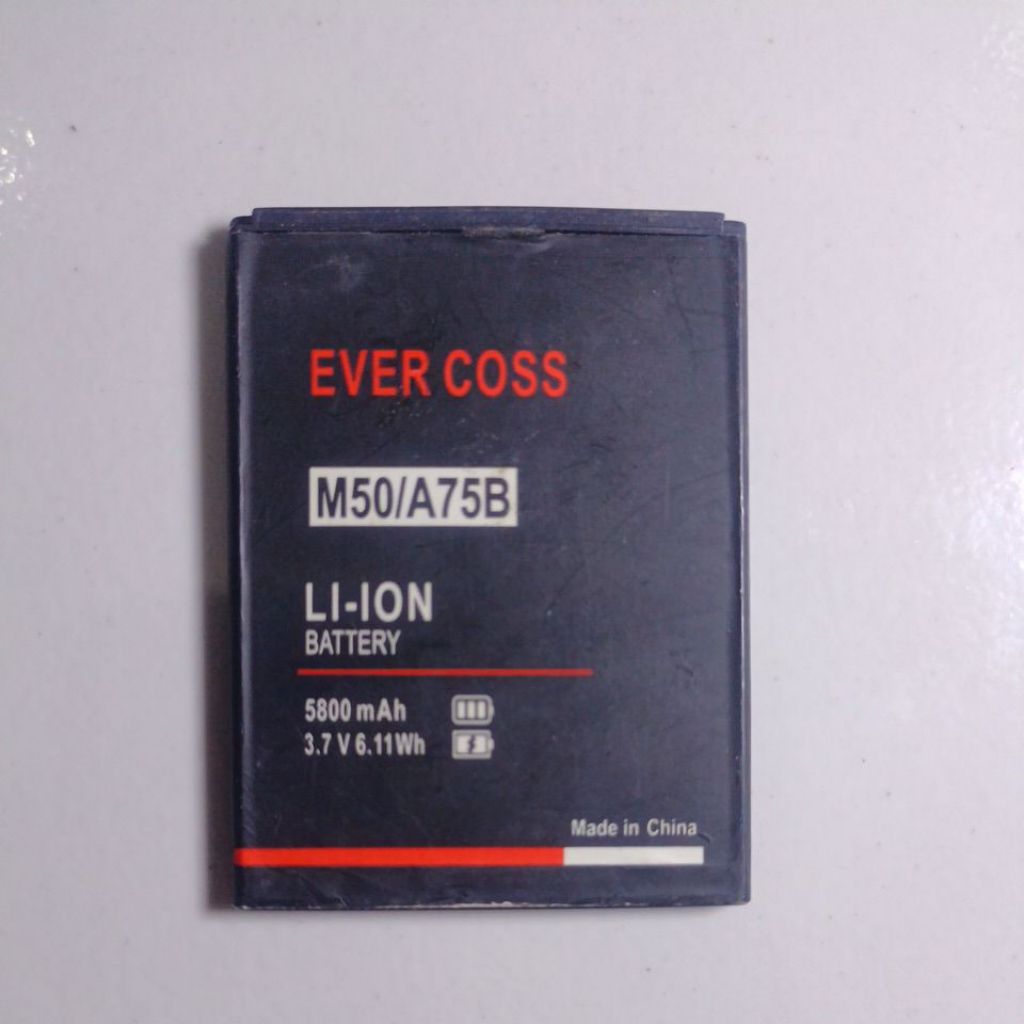 Baterai Evercoss ( M50 / A75B ) original copotan