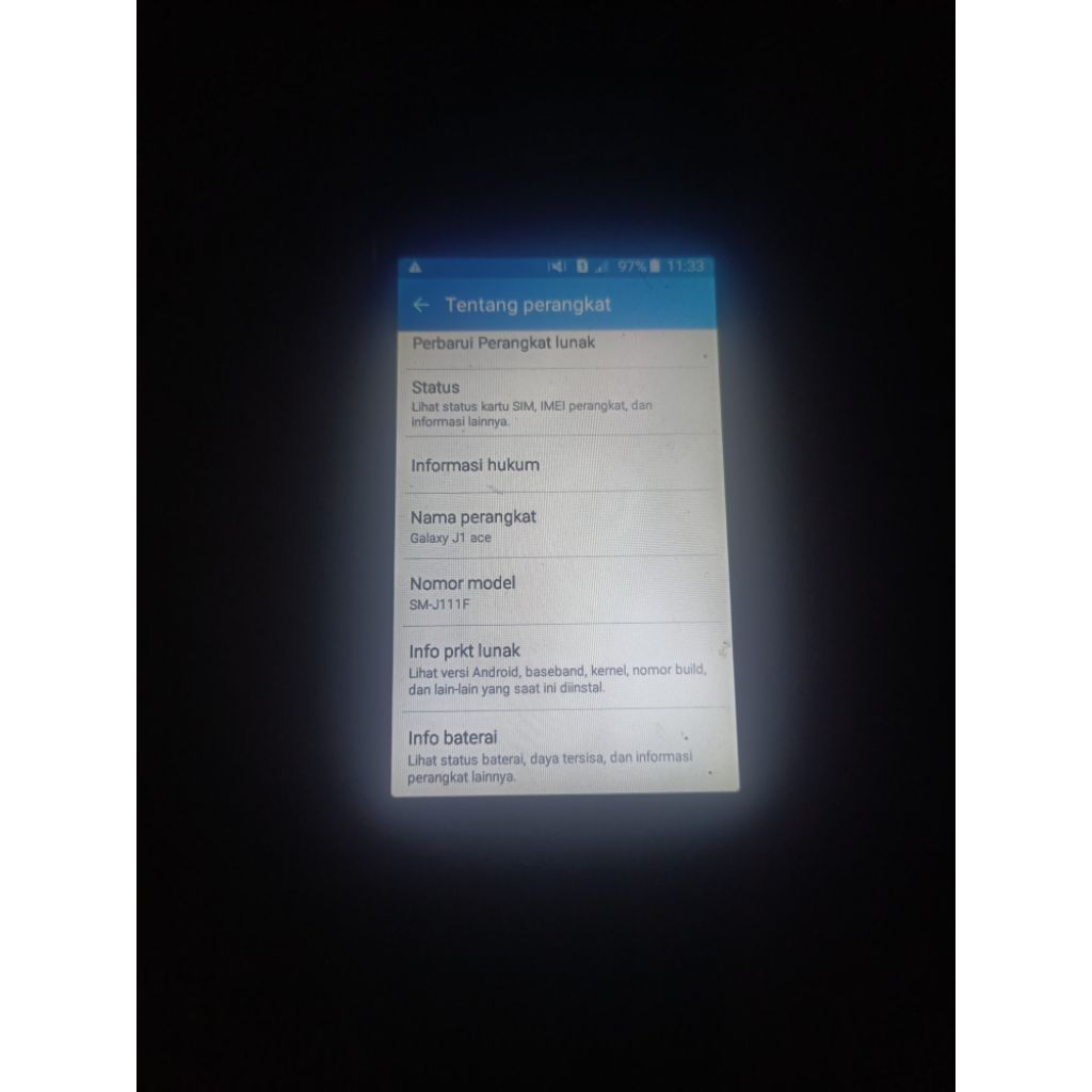 hp android batangan samsung J1 ace
