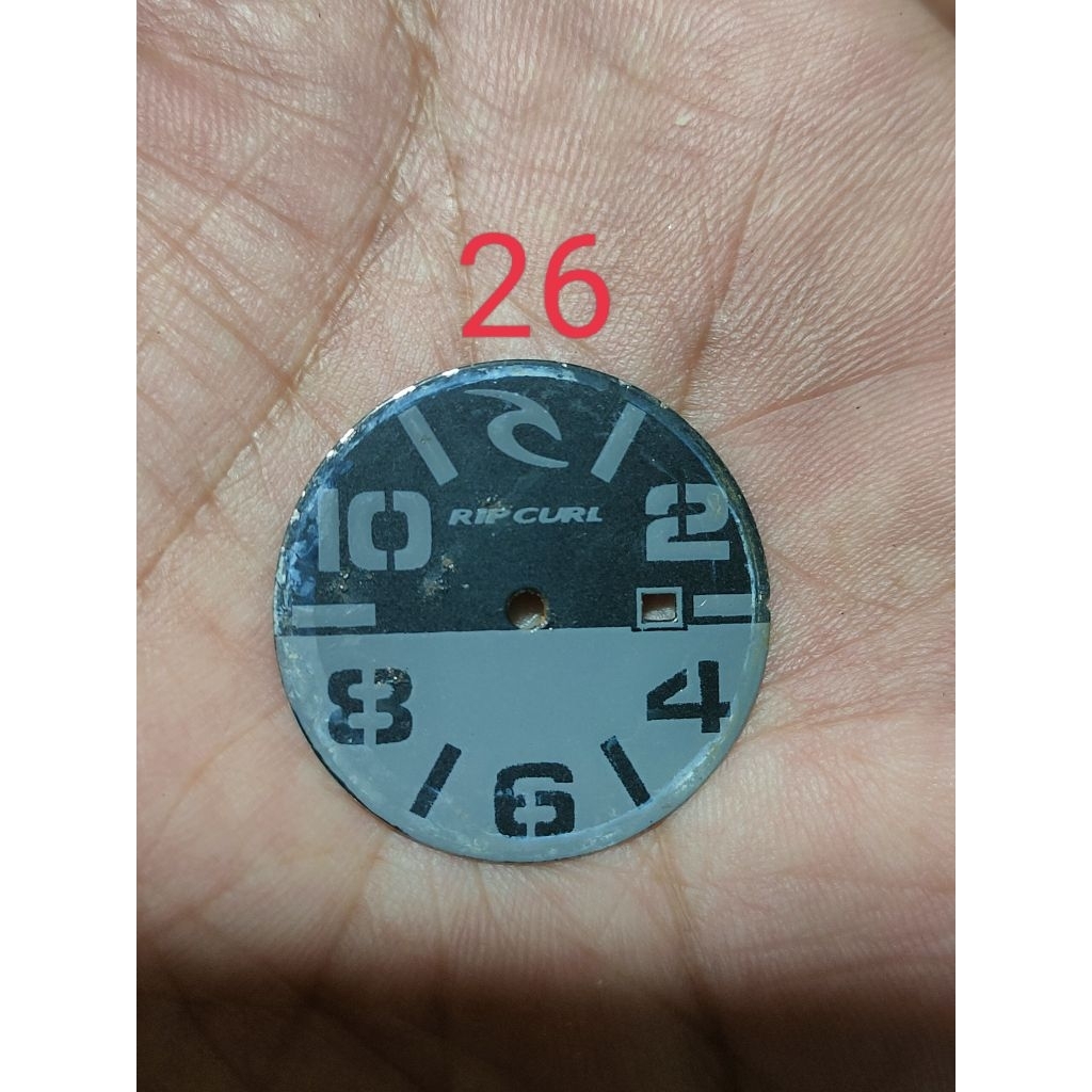 plat jam ripcurl ukuran 26 milimeter second no 26