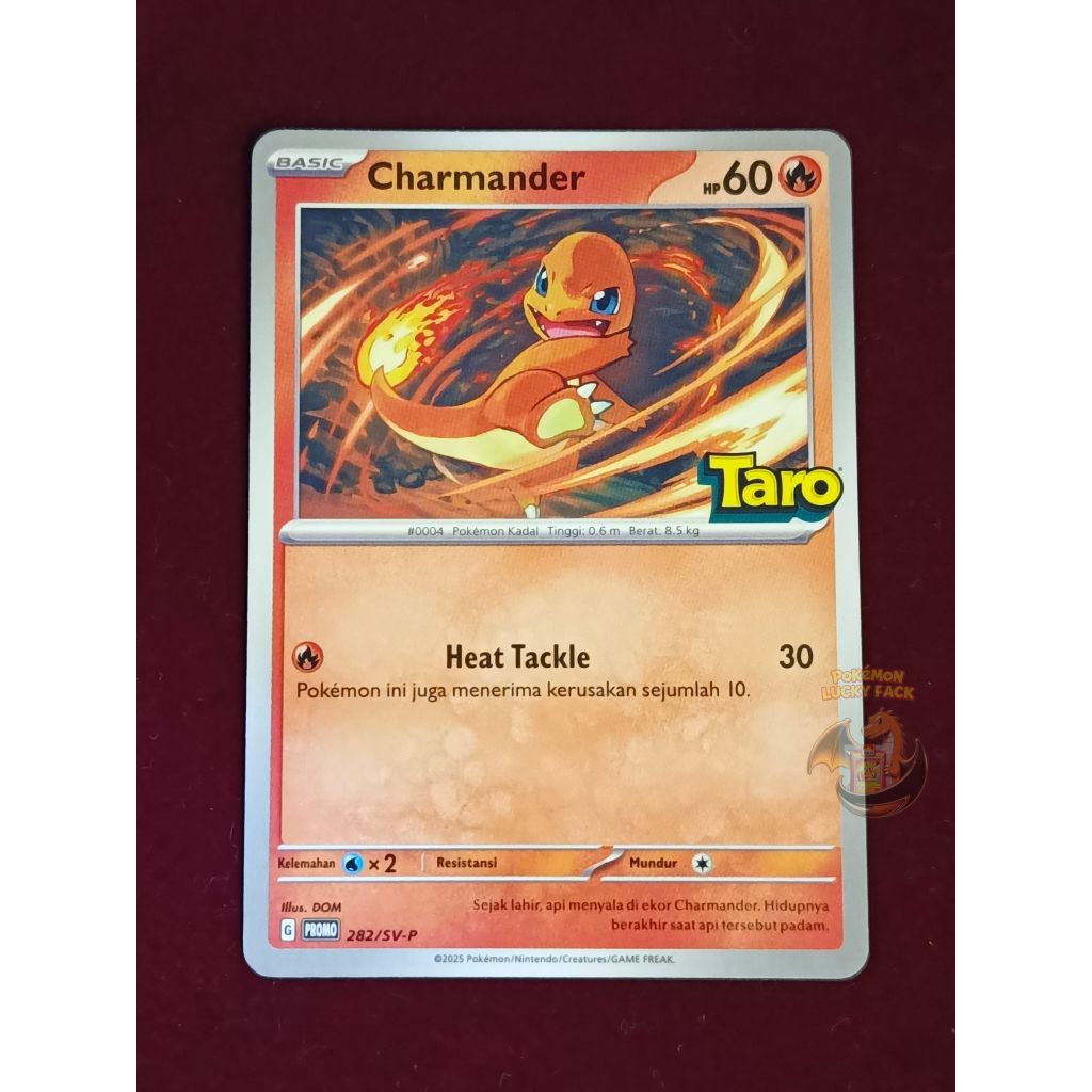 Kartu Pokemon Charmander Promo Snack Taro 282/SV-P JAPAN TCG Cards R RR RRR SAR AR MUR Ledakan Penia