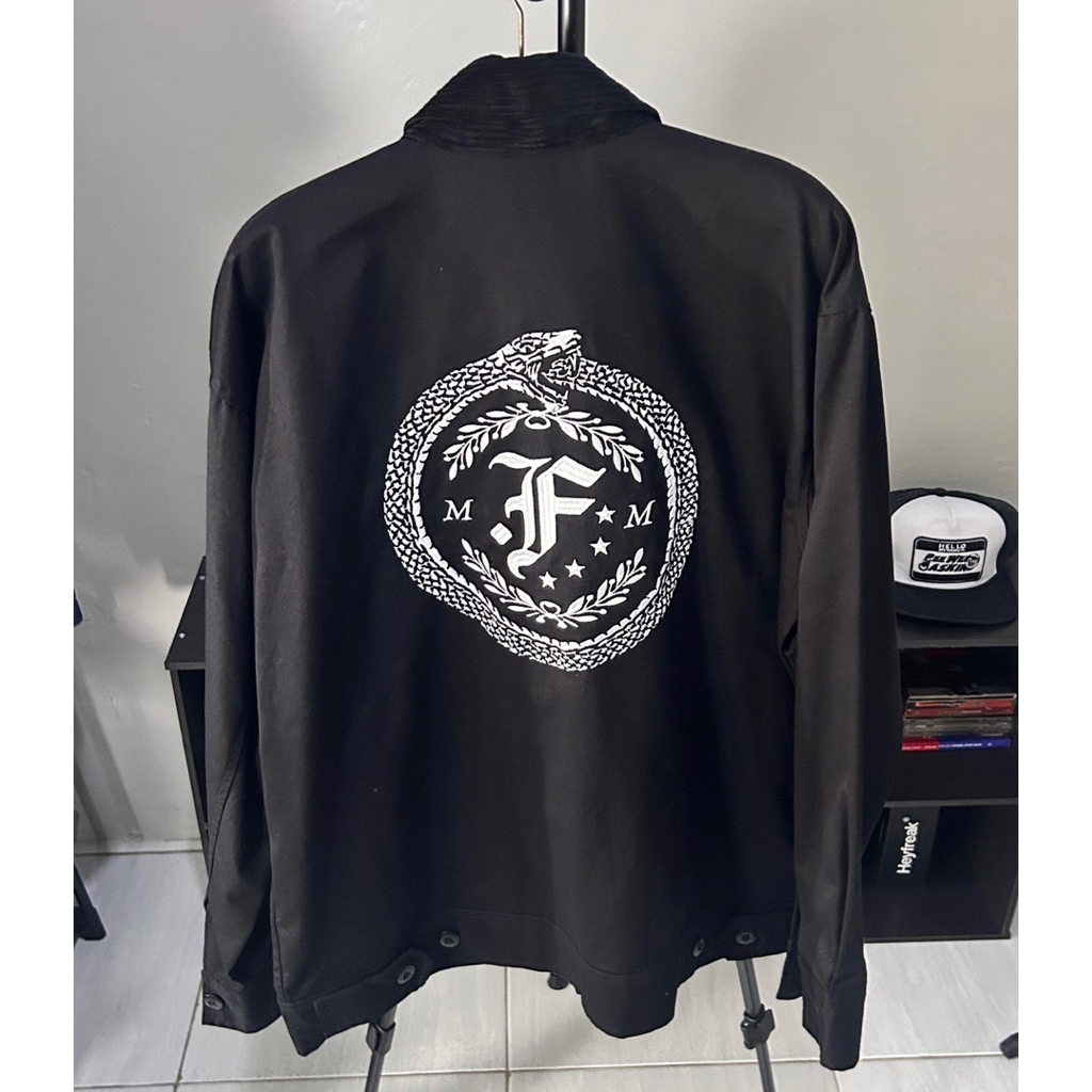 .Feast - Ouroboros - Work Jacket - Black ( NEW ) Size : L & XL