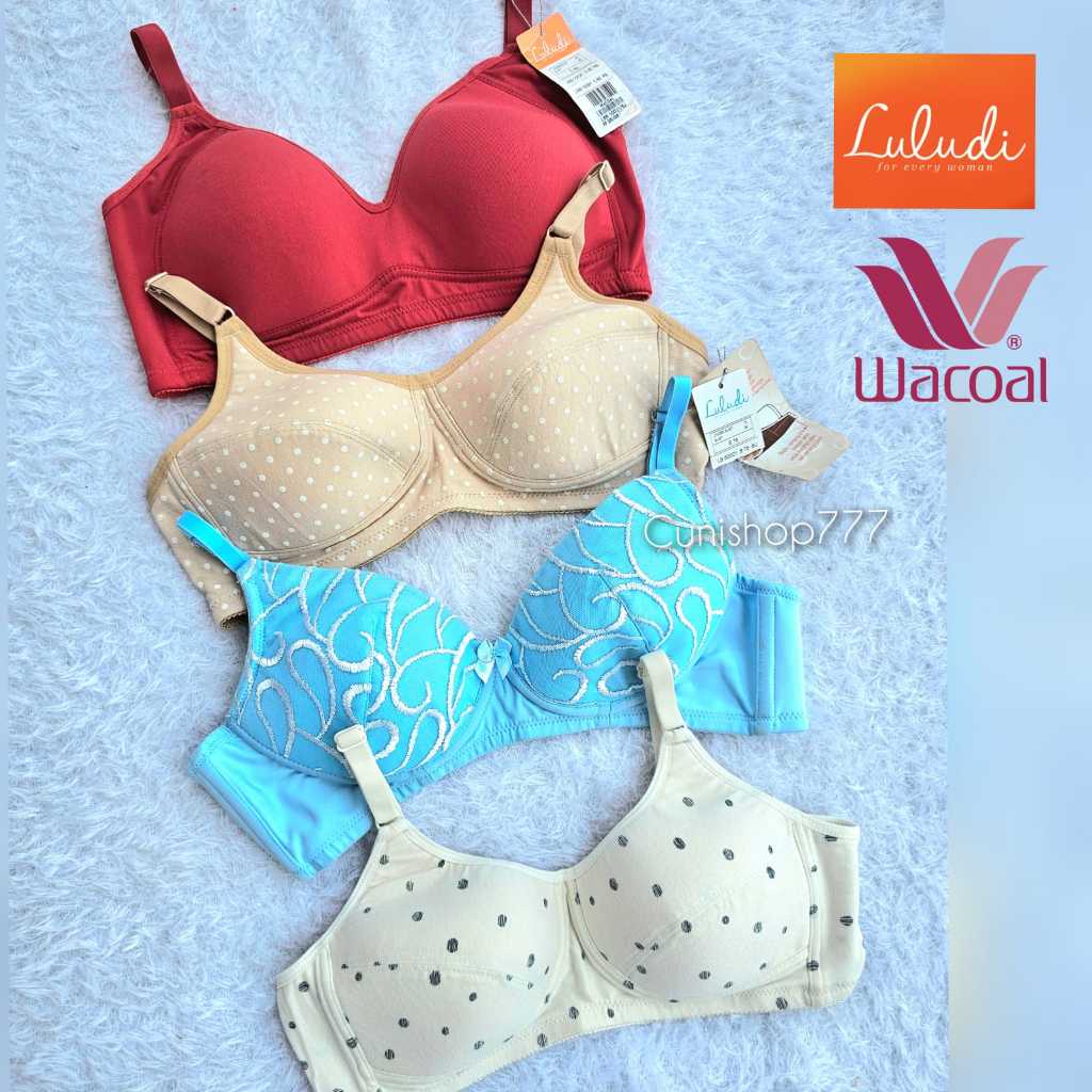 LULUDI by WACOAL BRA TANPA KAWAT 34B 36C LBB 10021 LB 62001 LBB 00027 BH WIRELESS NON WIRE
