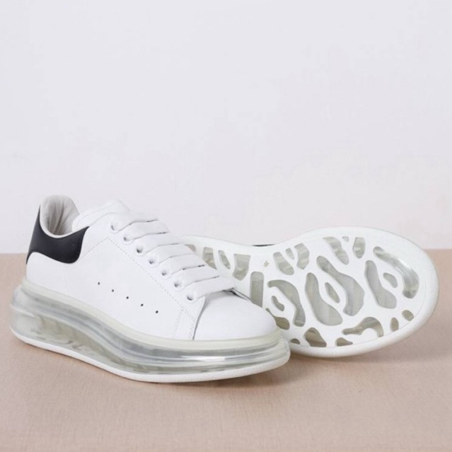 Alexander Mcqueen Women Transparent Oversized Lace-up Sneakers