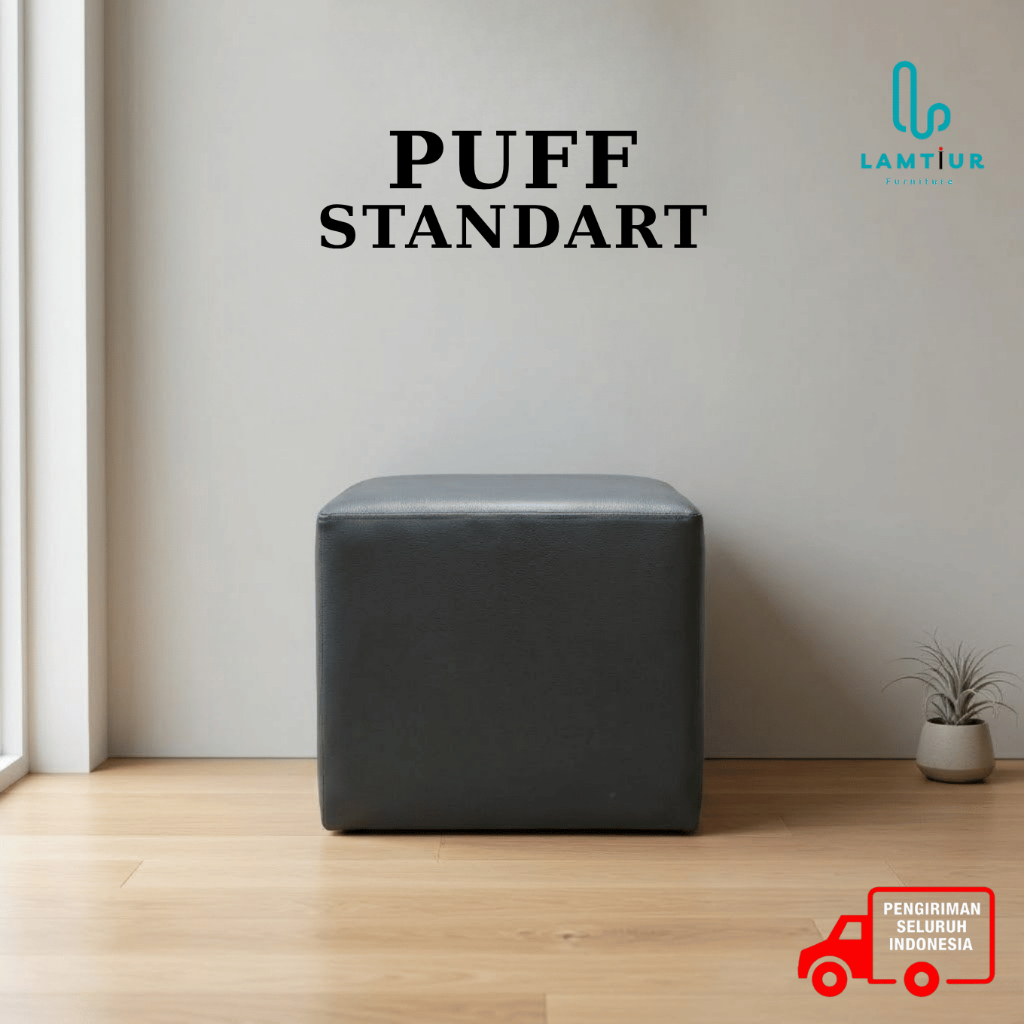 Puff Standar Kotak / Sofa Puff Minimalis