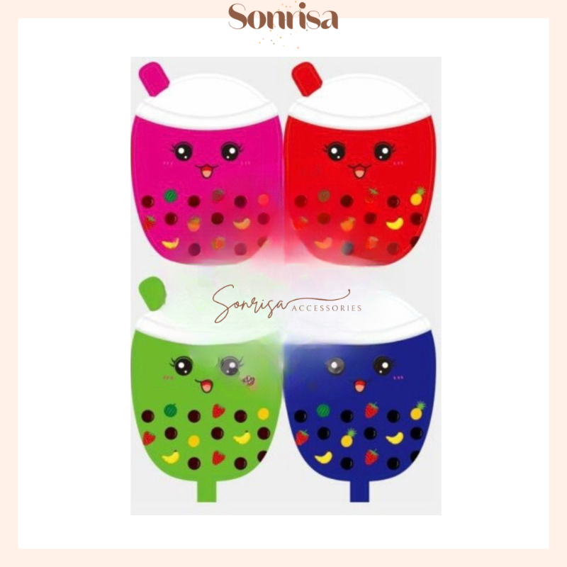 SONRISA - BALON GAS BOBA / BALON BUBBLE TEA / BALON BOBA