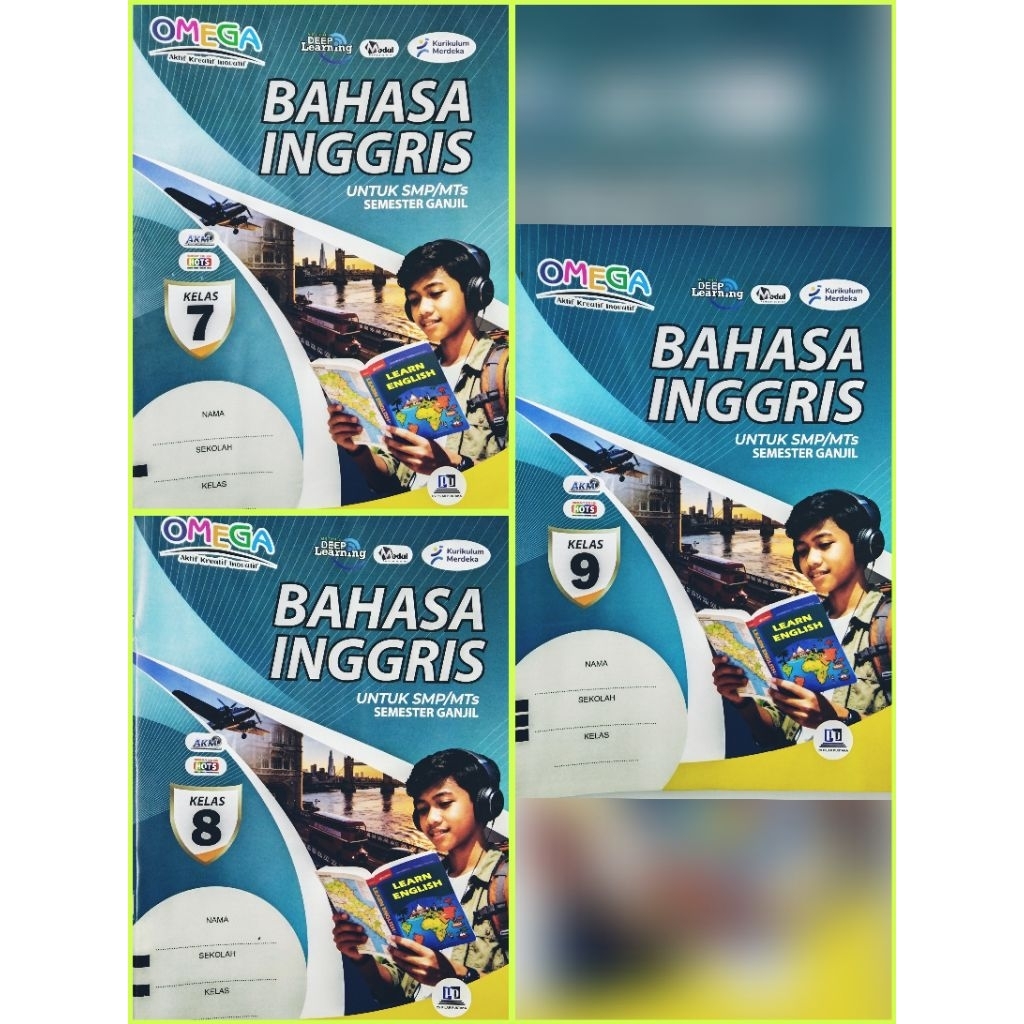 LKS SMP BAHASA INGGRIS KELAS 7 8 9 SEMESTER 1 KURIKULUM MERDEKA
