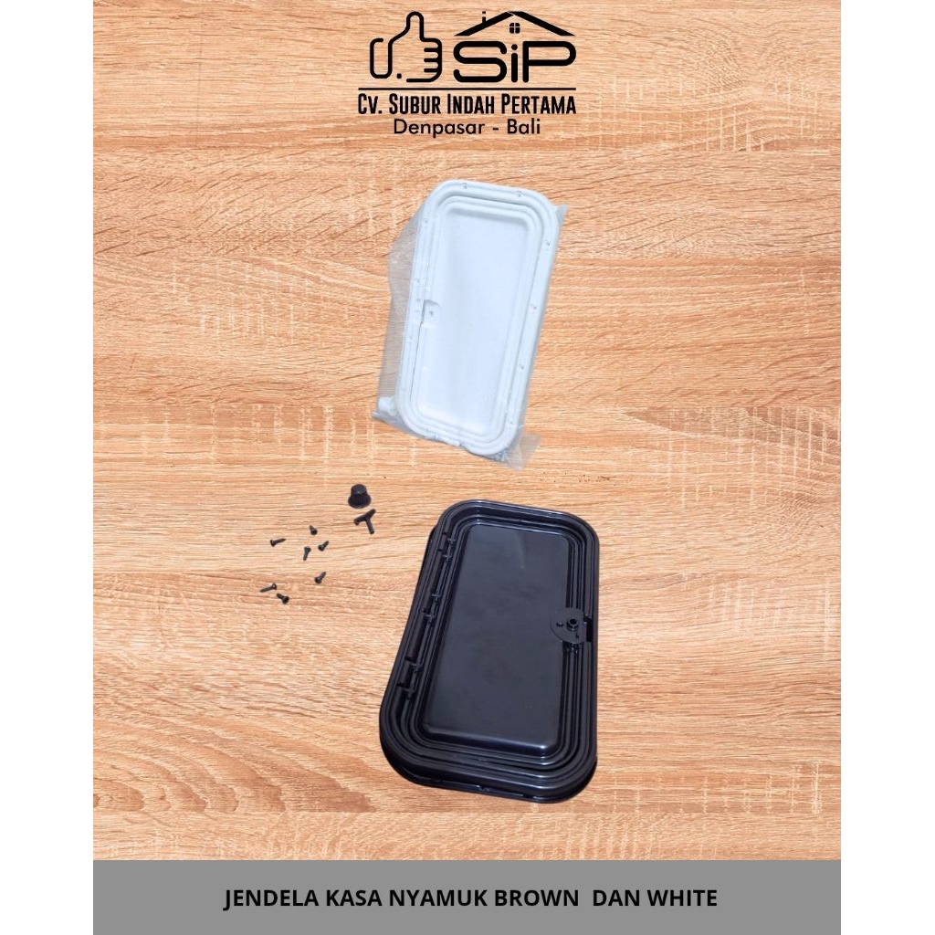 JENDELA KASA NYAMUK BROWN/WHITE/KASA NYAMUK UNTUK JENDELA