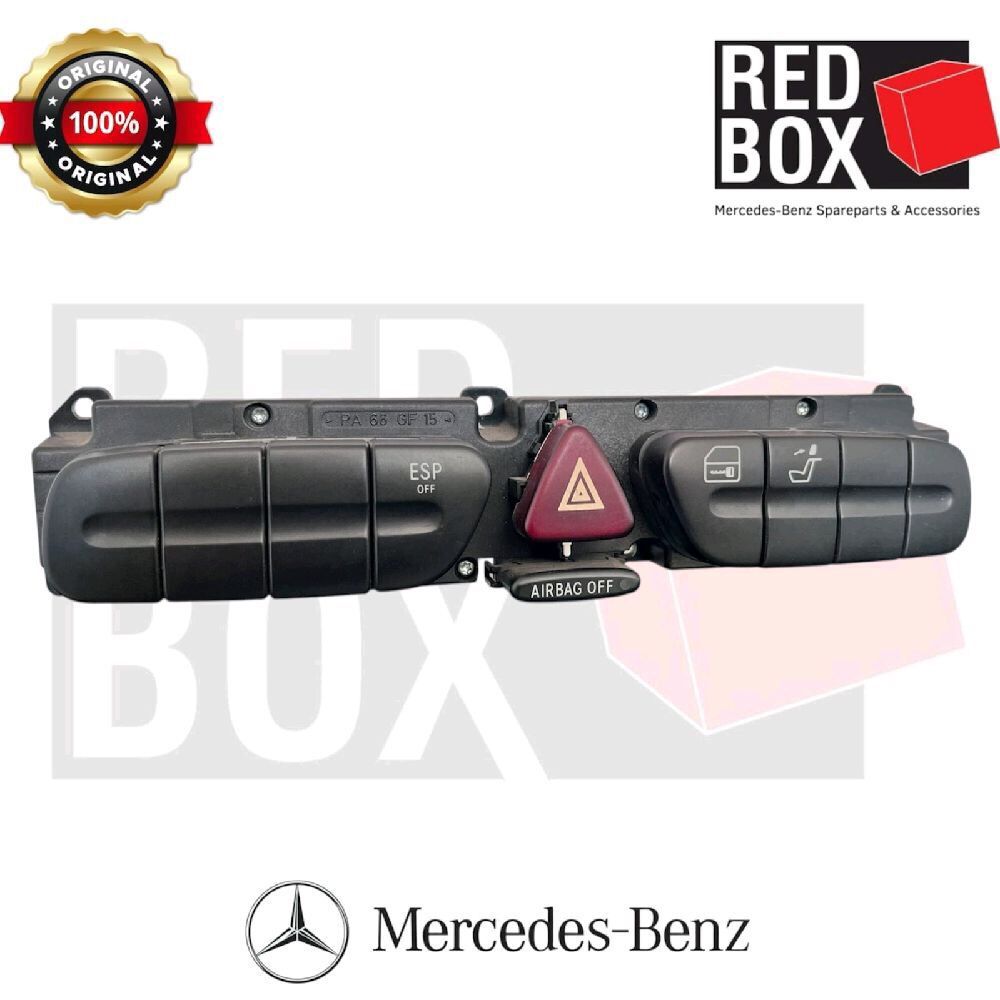 Switch Control Panel Switch Hazard Mercy Mercedes Benz W203 Original Copotan No Part 2038203710