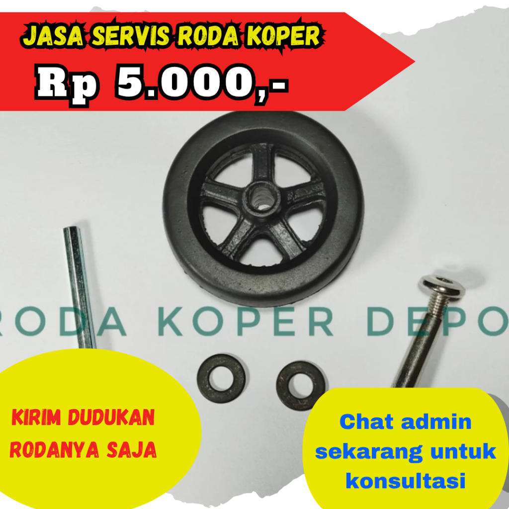 Roda Koper Replacement diameter 5,2 cm
