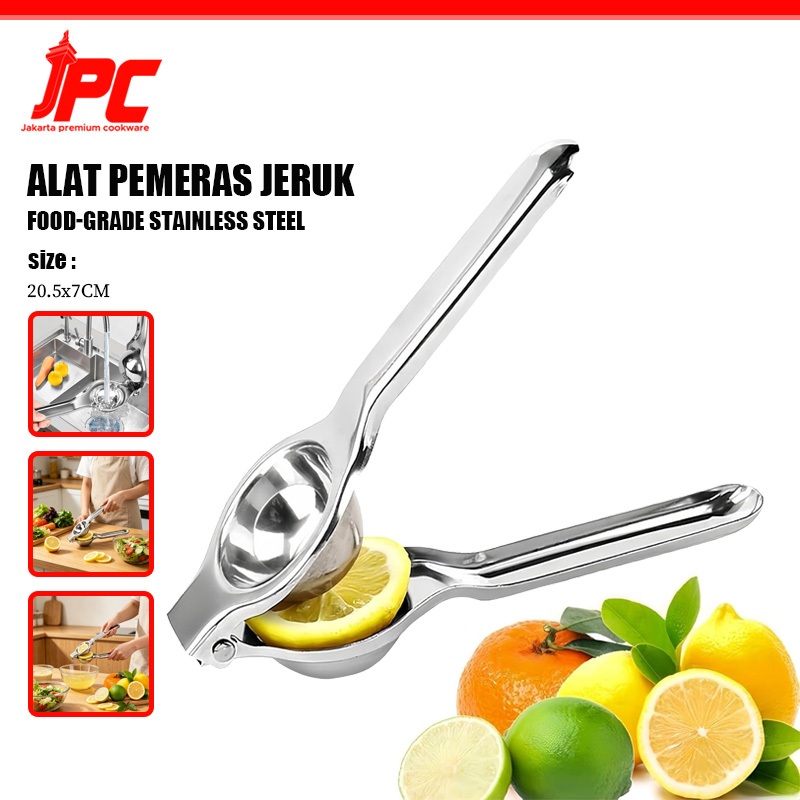 JPC Alat Pemeras Jeruk Manual Dari Baja Tahan Karat Pemeras Jeruk Dan Lemon Alat Pemeras Buah Alat P