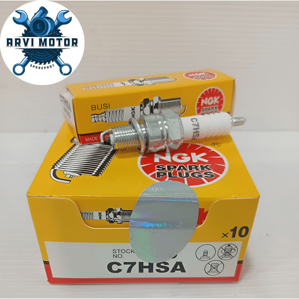 Busi NGK C7HSA Busi NGK Supra Grand Mio Revo Supra Fit Smash Mio J