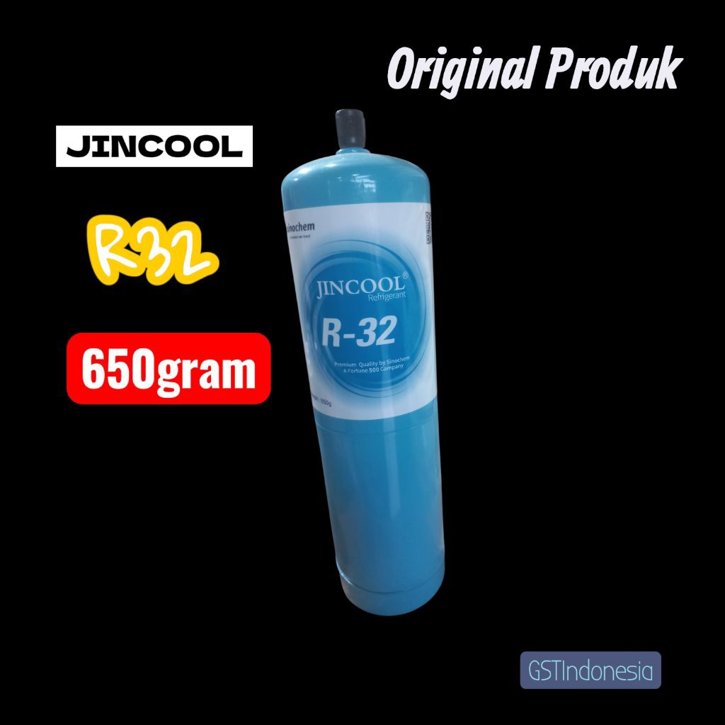 Freon R32 Jincool 650 gram Tabung Kecil Kaleng Original