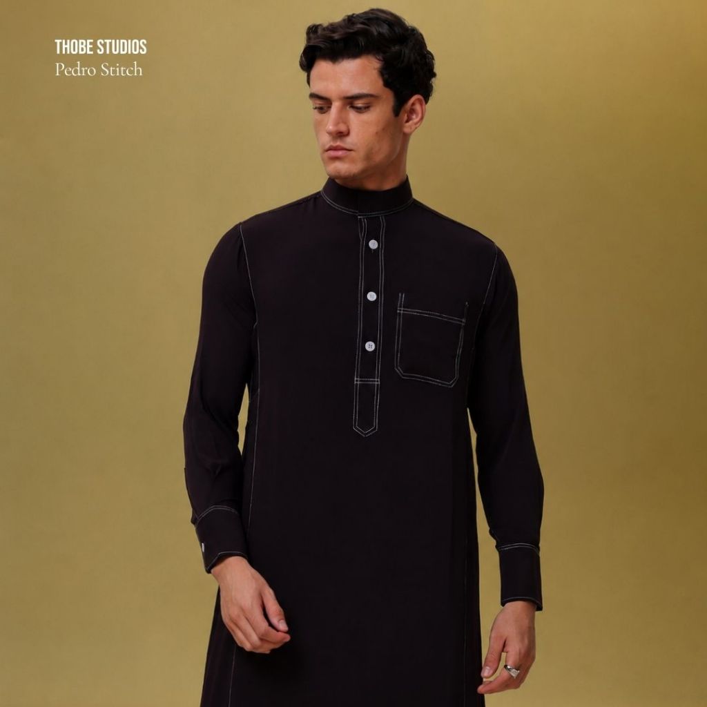 [THOBE PEDRO STITCH] – THOBE STUDIOS / Thobe Pria Premium Slimfit (UV Protection)