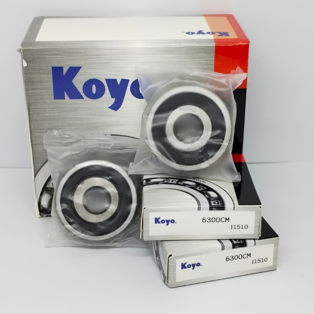 BEARING 6300 CM KOYO LAHER 6300-2RS KOYO (1 PCS)